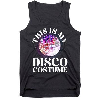 80s Disco Art For 70s Ball Costume Disco Dance Tank Top