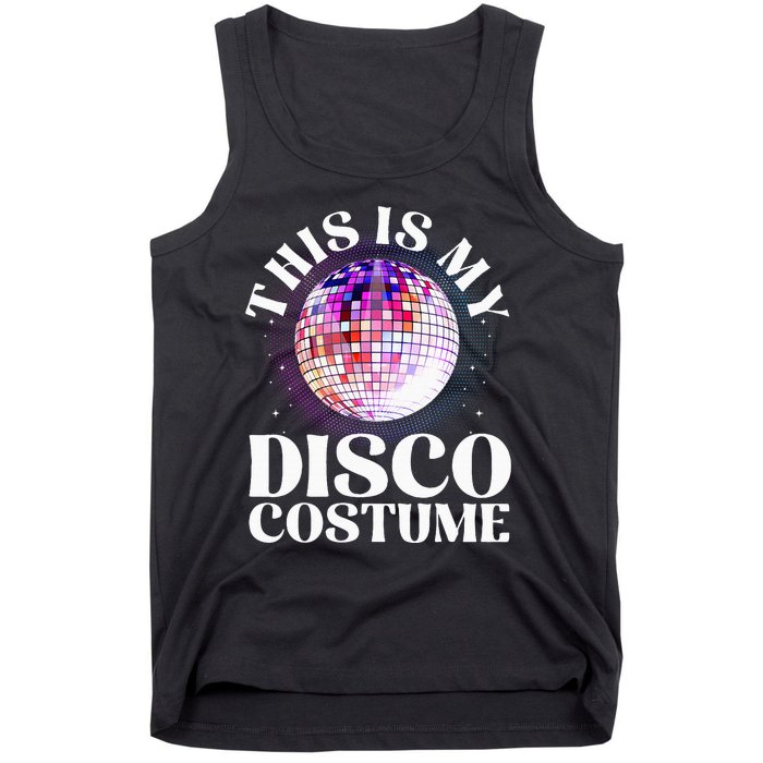 80s Disco Art For 70s Ball Costume Disco Dance Tank Top