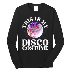 80s Disco Art 70s Ball Costume Disco Dance Long Sleeve Shirt