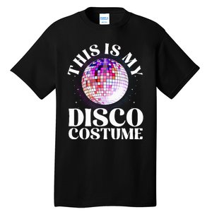 80s Disco Art 70s Ball Costume Disco Dance Tall T-Shirt