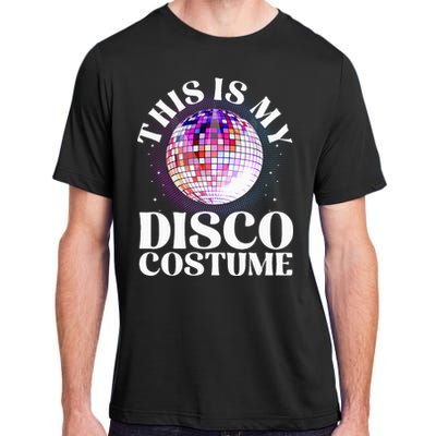 80s Disco Art 70s Ball Costume Disco Dance Adult ChromaSoft Performance T-Shirt