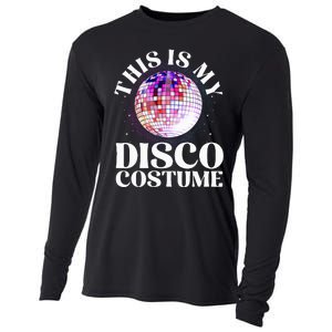 80s Disco Art 70s Ball Costume Disco Dance Cooling Performance Long Sleeve Crew