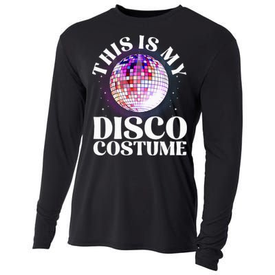 80s Disco Art 70s Ball Costume Disco Dance Cooling Performance Long Sleeve Crew