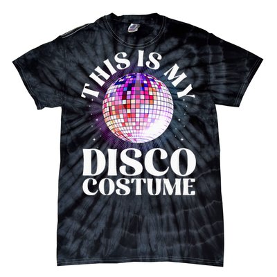 80s Disco Art 70s Ball Costume Disco Dance Tie-Dye T-Shirt