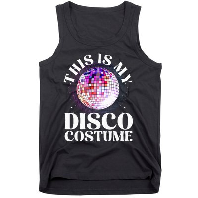 80s Disco Art 70s Ball Costume Disco Dance Tank Top