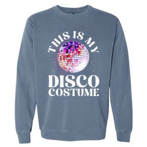 80s Disco Art 70s Ball Costume Disco Dance Garment-Dyed Sweatshirt