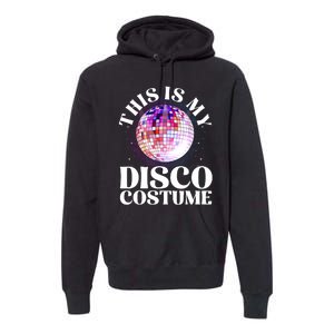 80s Disco Art 70s Ball Costume Disco Dance Premium Hoodie