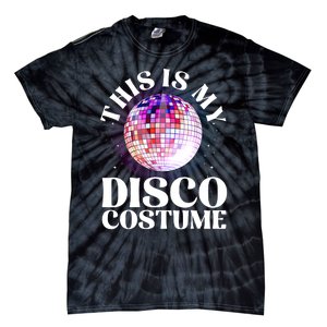 80s Disco Art 70s Ball Costume Disco Dance Tie-Dye T-Shirt