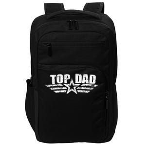 80s Dad Fathers Day Gift from Daughter Son Wife Impact Tech Backpack