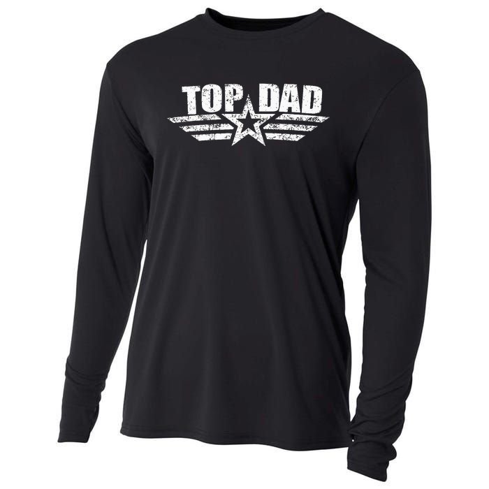 80s Dad Fathers Day Gift from Daughter Son Wife Cooling Performance Long Sleeve Crew