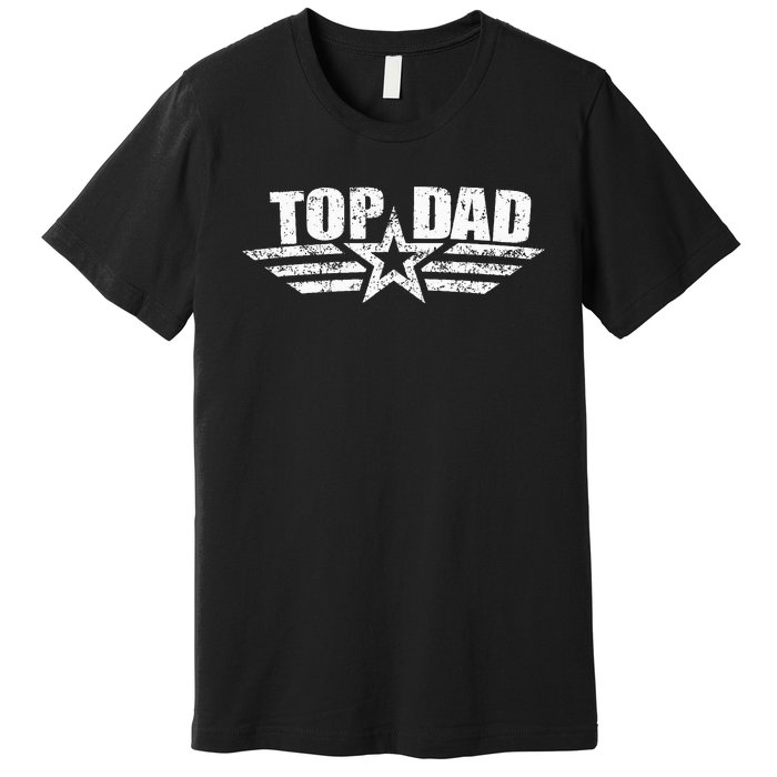 80s Dad Fathers Day Gift from Daughter Son Wife Premium T-Shirt