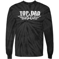 80s Dad Fathers Day Gift from Daughter Son Wife Tie-Dye Long Sleeve Shirt