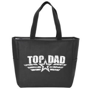 80s Dad Fathers Day Gift from Daughter Son Wife Zip Tote Bag