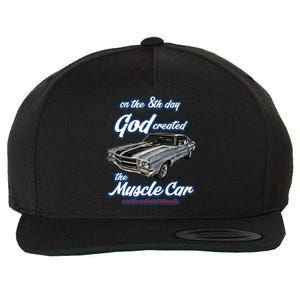 8th Day God Created1970 Chevelle Muscle Carss454ss427ss Wool Snapback Cap