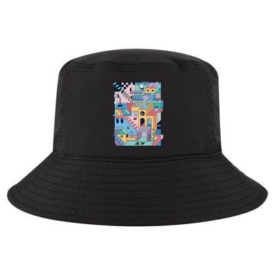 80S Escher Cool Comfort Performance Bucket Hat