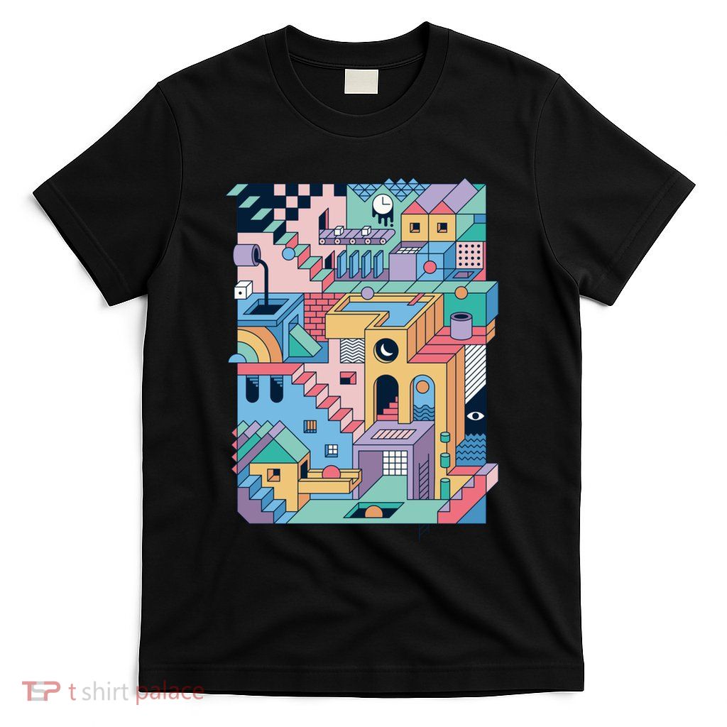 80S Escher T-Shirt