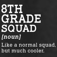 8th Eighth Grade Squad Student Teacher Back To School Gift 7 Panel Mesh Trucker Snapback Hat
