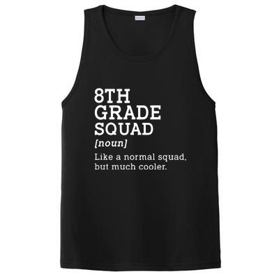 8th Eighth Grade Squad Student Teacher Back To School Gift PosiCharge Competitor Tank