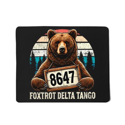 8647 Foxtrot Delta Tango Mousepad