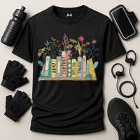 8647 Foxtrots Deltas Tangos Book Flower Performance Shirt