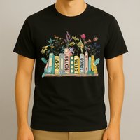 8647 Foxtrots Deltas Tangos Book Flower T-Shirt
