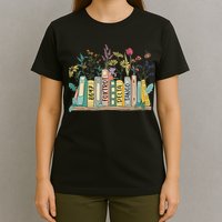 8647 Foxtrots Deltas Tangos Book Flower T-Shirt