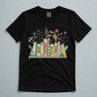 8647 Foxtrots Deltas Tangos Book Flower T-Shirt