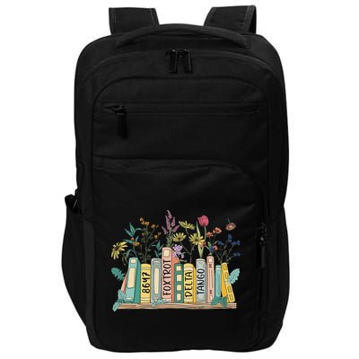 8647 Foxtrots Deltas Tangos Book Flower Impact Tech Backpack