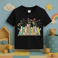 8647 Foxtrots Deltas Tangos Book Flower Toddler T-Shirt