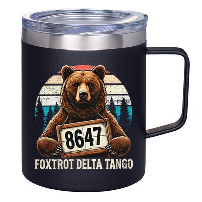 8647 Foxtrot Delta Tango Gift 12oz Stainless Steel Coffee Mug