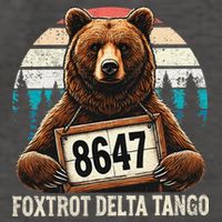 8647 Foxtrot Delta Tango Gift Vector Backpack
