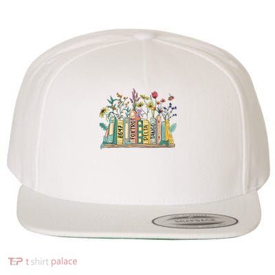 8647 Foxtrot.s Deltas Tangos Book Flower Wool Snapback Cap