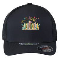 8647 Foxtrots Deltas Tangos Book Flower Flexfit Unipanel Trucker Cap