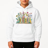 8647 Foxtrots Deltas Tangos Book Flower Hoodie