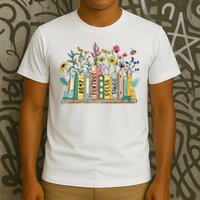 8647 Foxtrots Deltas Tangos Book Flower T-Shirt