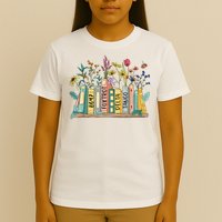 8647 Foxtrots Deltas Tangos Book Flower T-Shirt