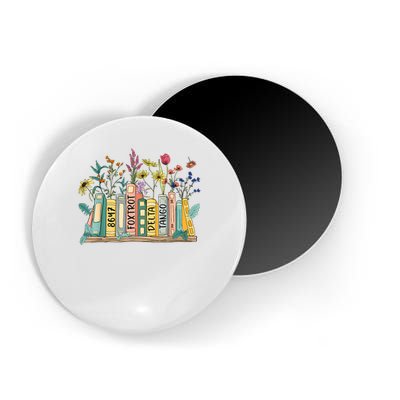 8647 Foxtrots Deltas Tangos Book Flower Magnet