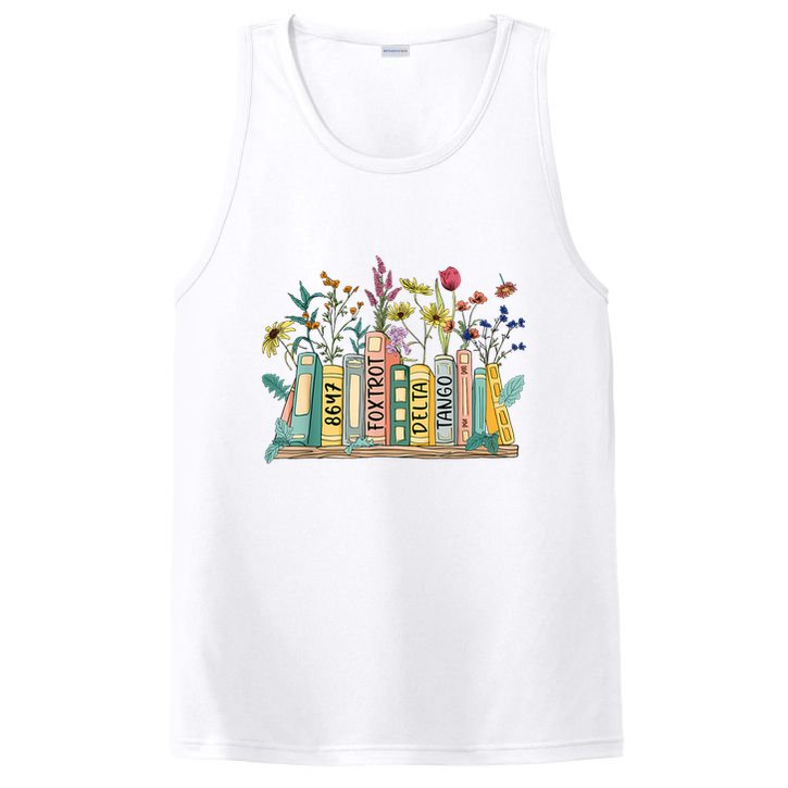 8647 Foxtrots Deltas Tangos Book Flower PosiCharge Competitor Tank