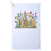 8647 Foxtrots Deltas Tangos Book Flower Golf Towel