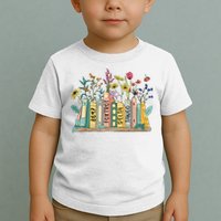 8647 Foxtrots Deltas Tangos Book Flower Toddler T-Shirt
