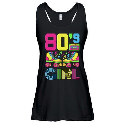 80s Girl 1980s Fashion Theme Party Outfit Eighties Costume Ladies Essential Flowy Tank
