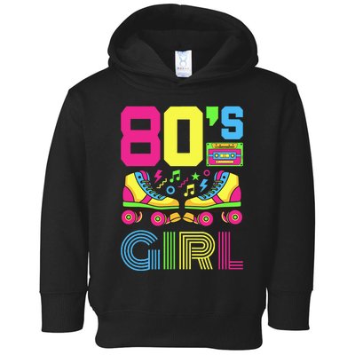 80s Girl 1980s Fashion Theme Party Outfit Eighties Toddler Hoodie