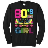 80s Girl 1980s Fashion Theme Party Outfit Eighties Costume Sweatshirt