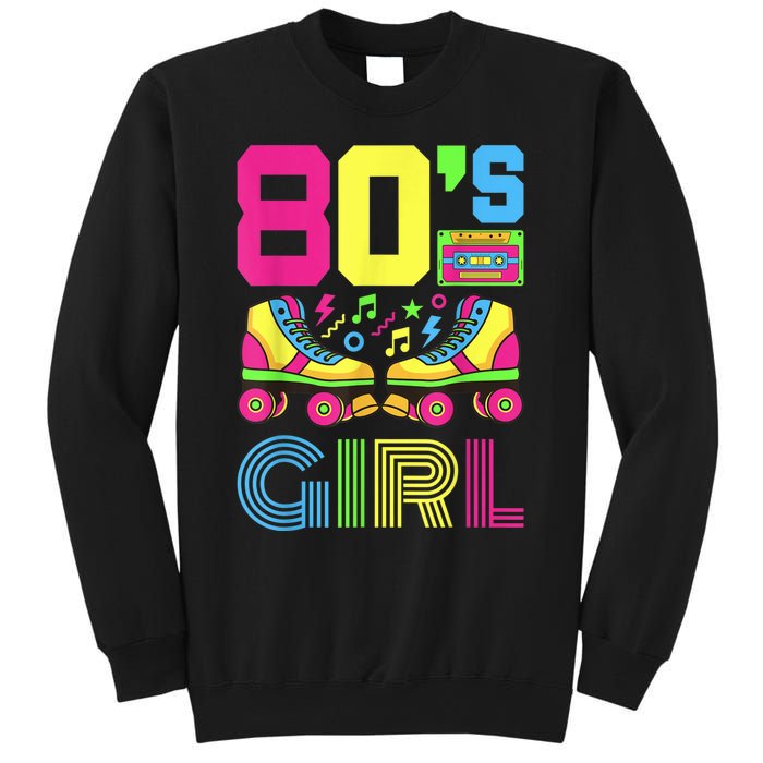 80s Girl 1980s Fashion Theme Party Outfit Eighties Costume Sweatshirt