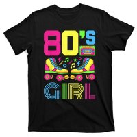 80s Girl 1980s Fashion Theme Party Outfit Eighties Costume T-Shirt