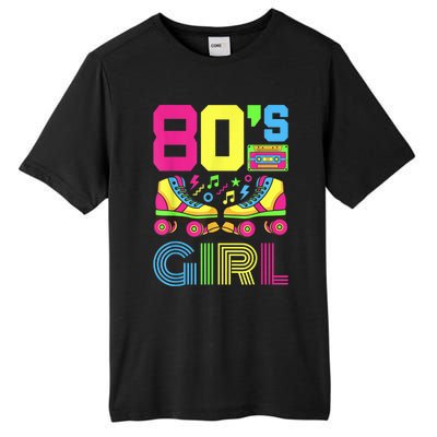 80s Girl 1980s Fashion Theme Party Outfit Eighties Costume Tall Fusion ChromaSoft Performance T-Shirt