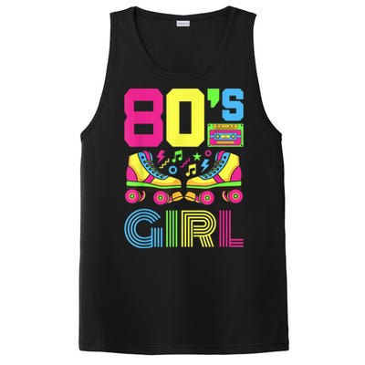 80s Girl 1980s Fashion Theme Party Outfit Eighties Costume PosiCharge Competitor Tank