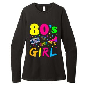 80S Girl Birthday Party Costume Retro Womens CVC Long Sleeve Shirt