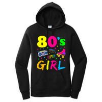 80S Girl Birthday Party Costume Retro Women's Pullover Hoodie