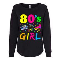 80S Girl Birthday Party Costume Retro Womens California Wash Sweatshirt